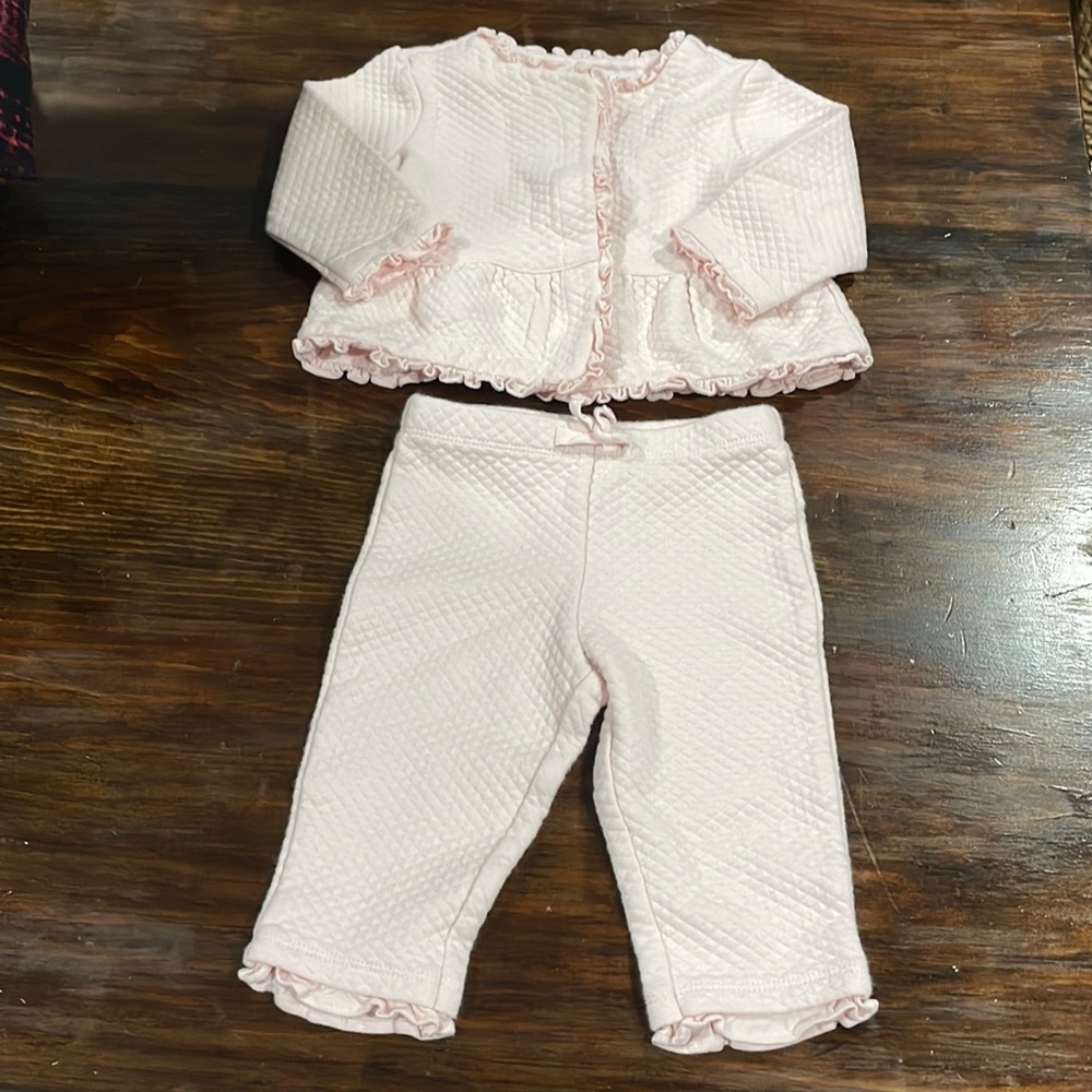 Janie and Jack sweat outfit 6-12 months